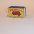 Matchbox  9 c Merryweather Fire Engine Repro Box D style