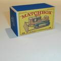 Matchbox Lesney 18d Caterpillar Bulldozer Repro Box